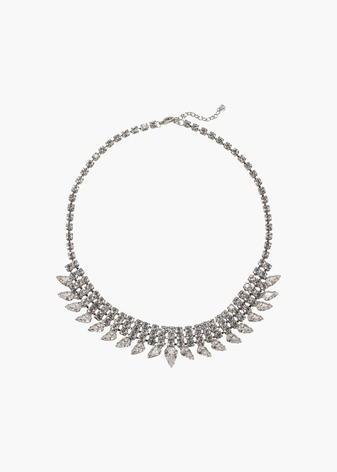 Audra Necklace -- Crystal