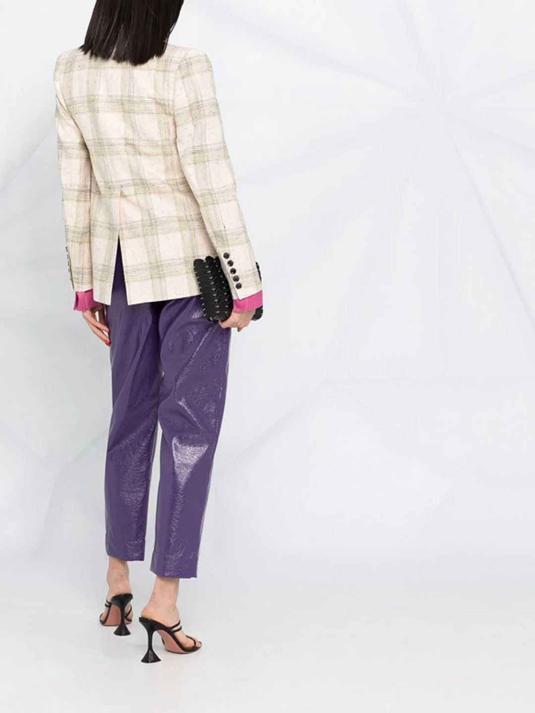 Double-Breasted Long-Sleeved Jacket #4