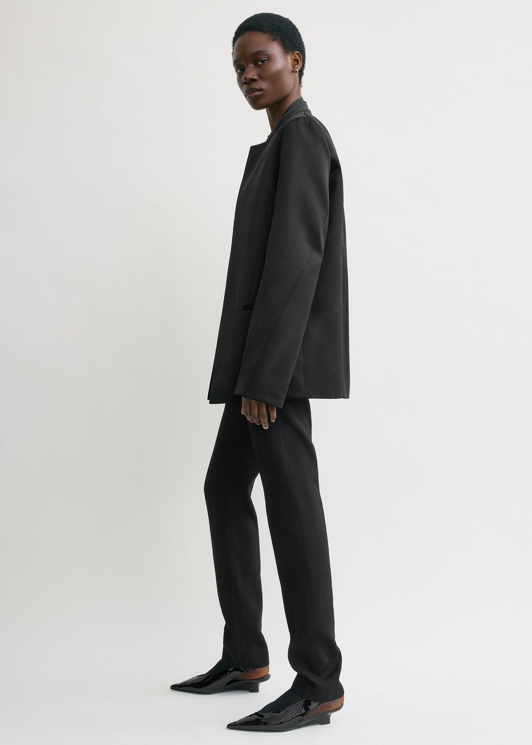Satin dinner jacket black #2