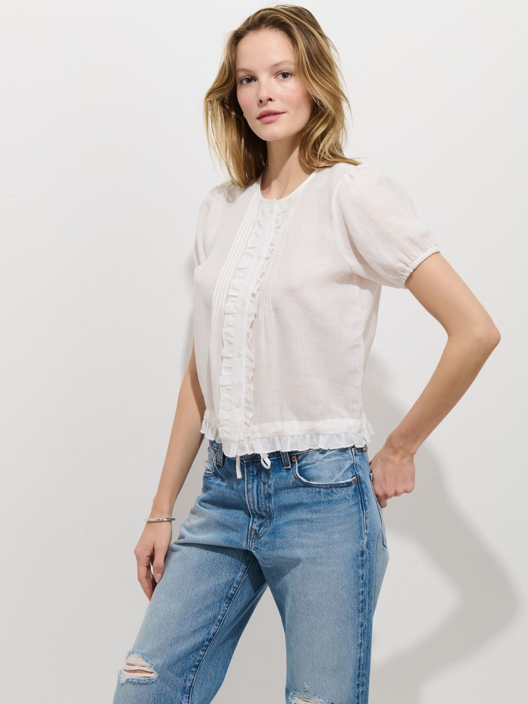 Brittany Top In Ramie #4