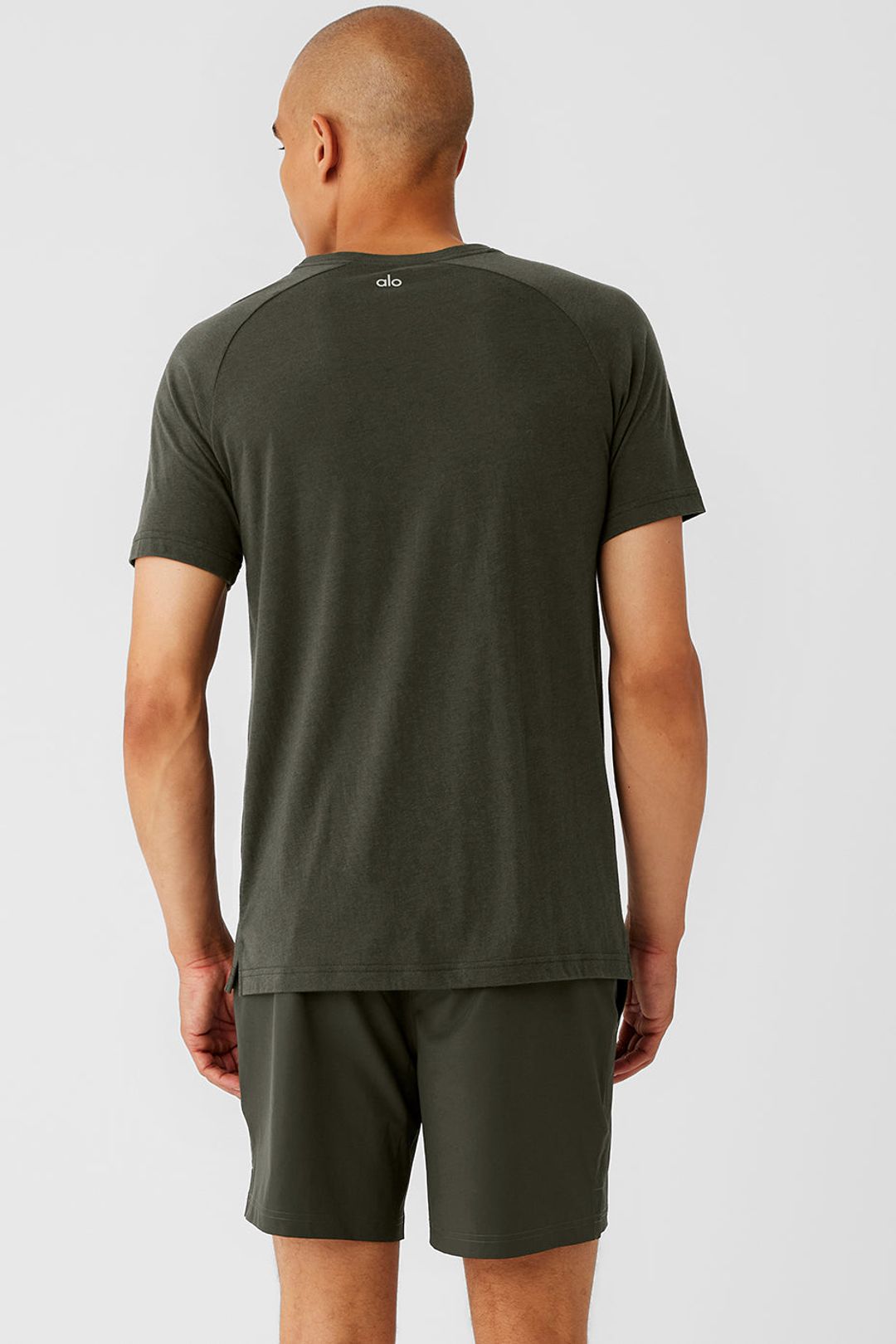 The Triumph Crew Neck Tee - Stealth Green