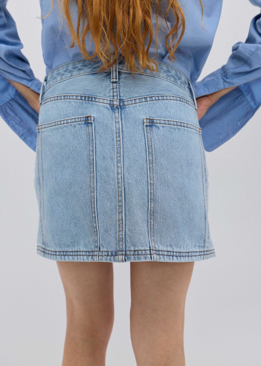 Holly Skirt in Vintage Blue #5