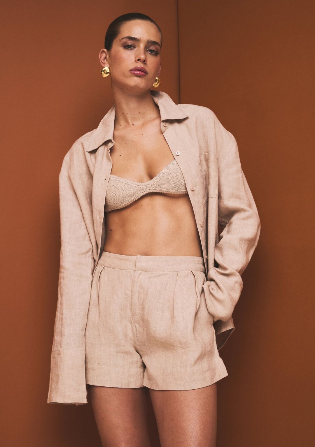 Bella Linen Shirt #5