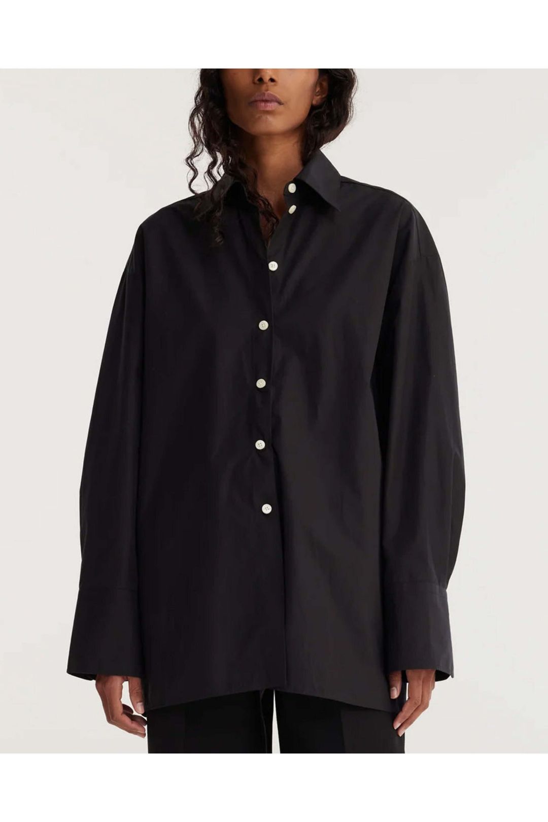 Noir Open Black Shirt #2