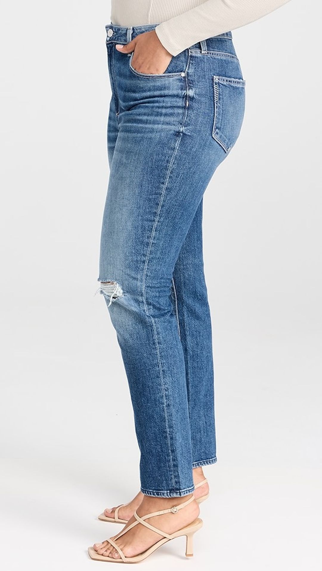 PAIGE Sarah Slim Jeans #9