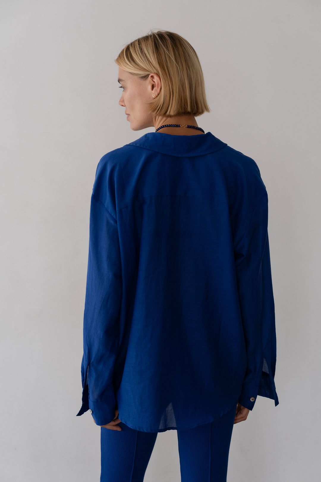 The Silk Cotton Sheer Shirt #5
