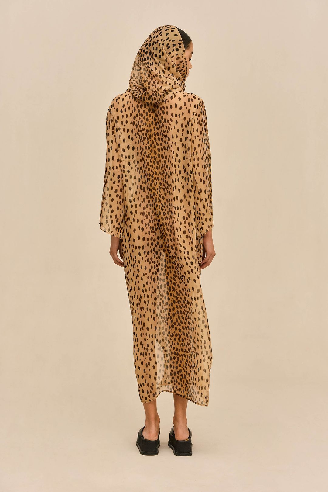GAIANNE COVER-UP DRESS - CHEETAH #6