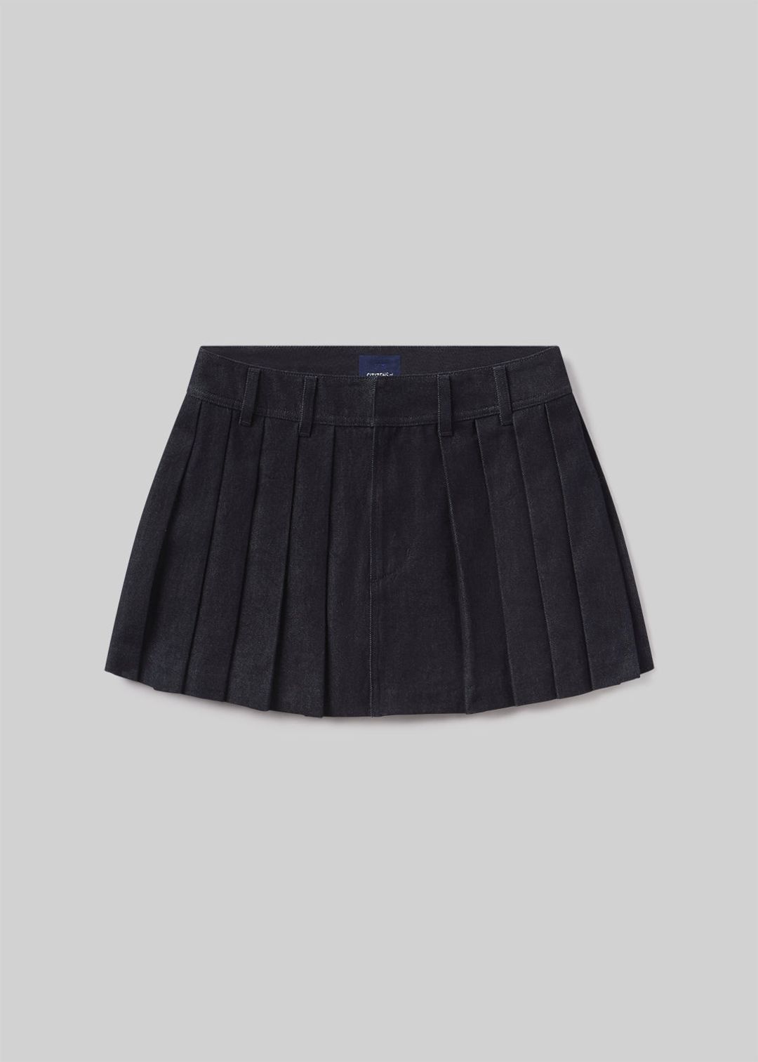 Pleated Mini Skirt in Juno #6