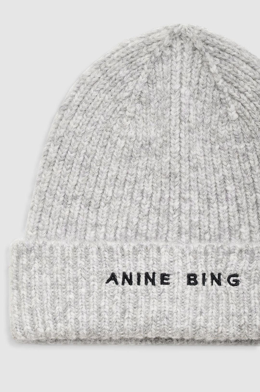 Elia Beanie - Light Heather Grey #3