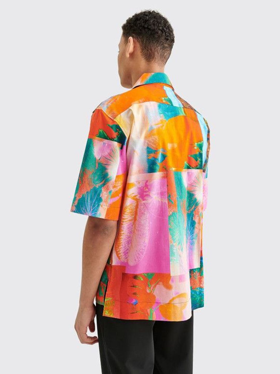 Simon Botanical Print Vacation Shirt #3