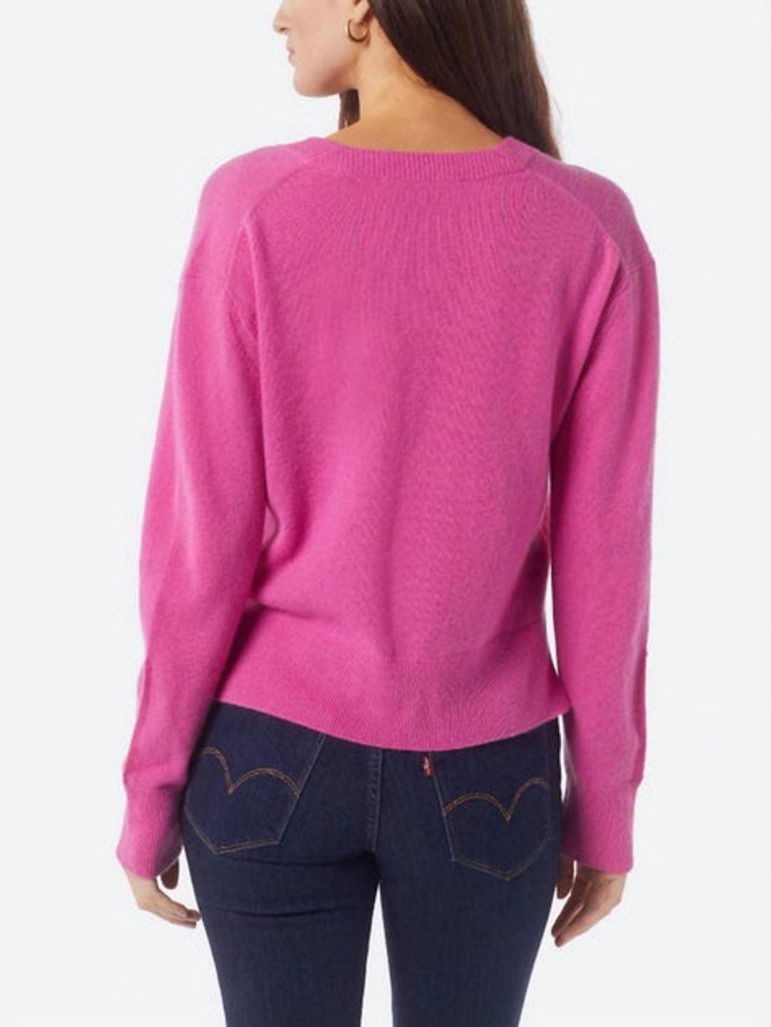 Wayna cashmere sweater in pink #4