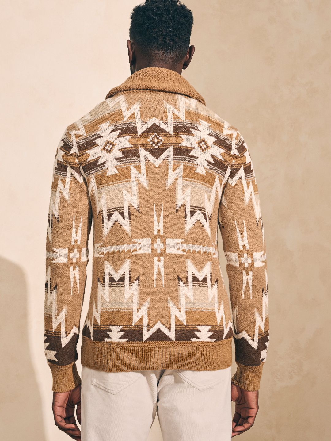 Doug Good Feather Cardigan - Mountain Stars #5