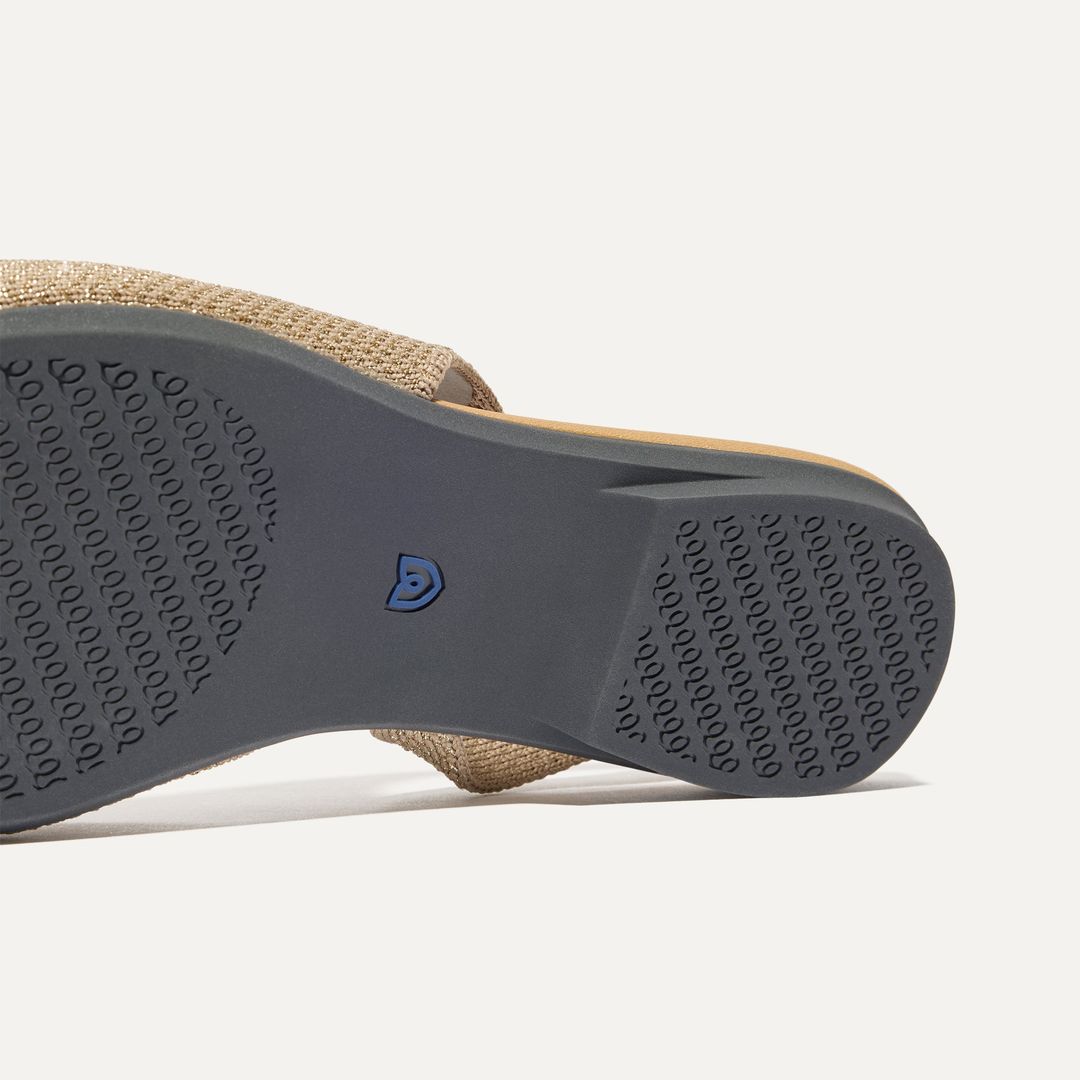 The Almond Slingback - Metallic Prosecco #7