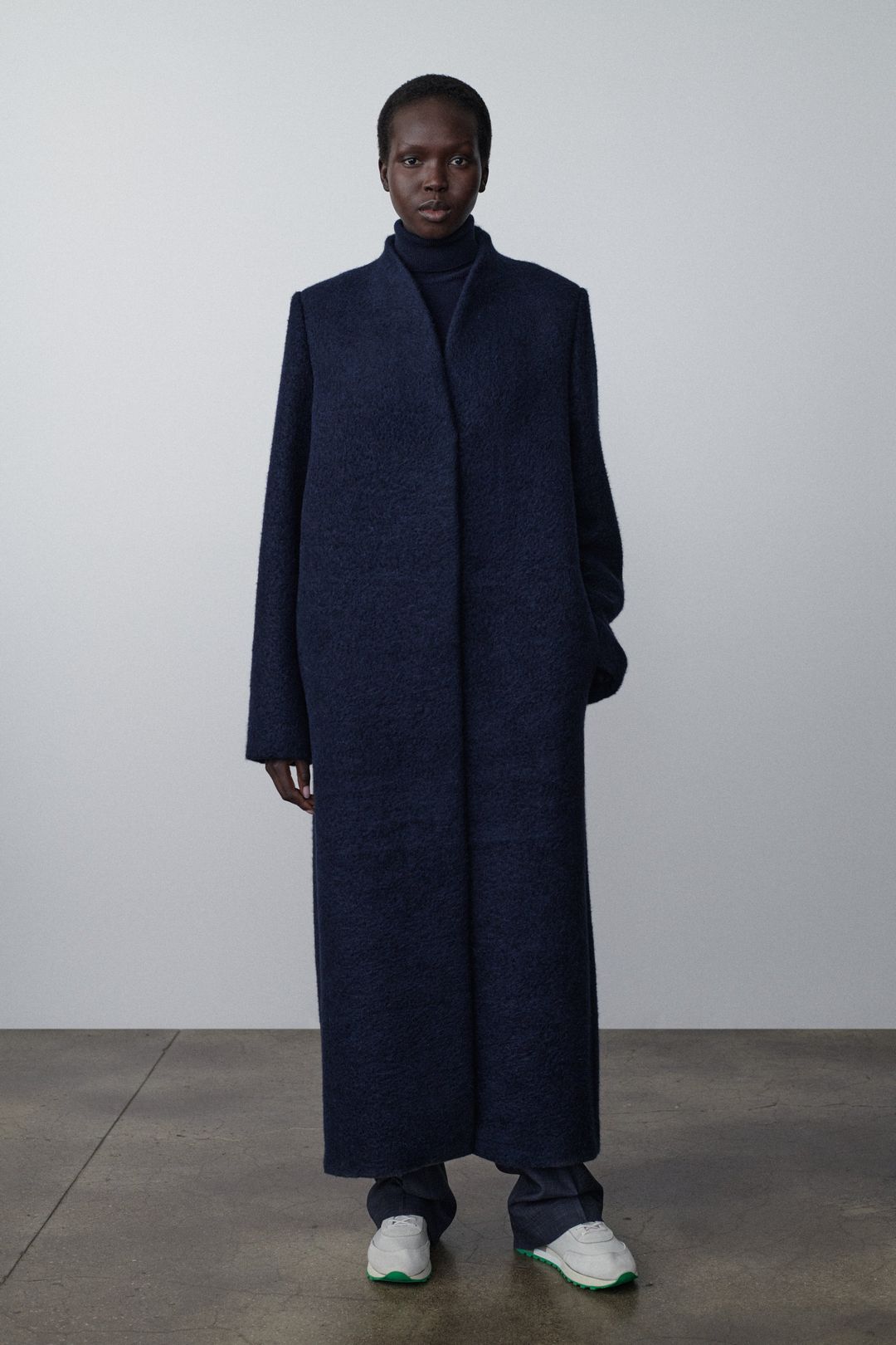 Ceren Coat in Alpaca and Cashmere #3