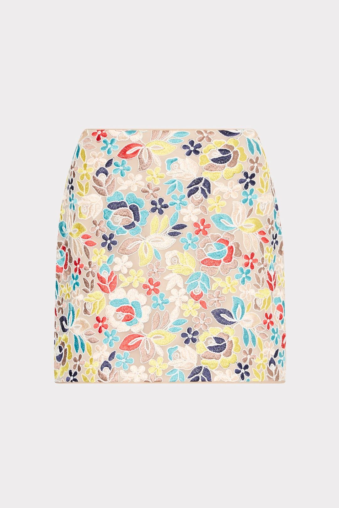 Printemps Lace Modern Mini Skirt