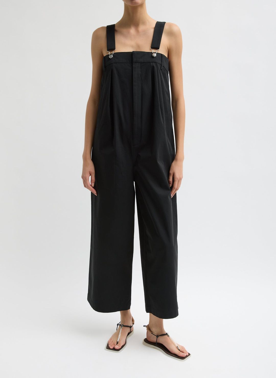 Bio Twill Overall Wide Leg Pant