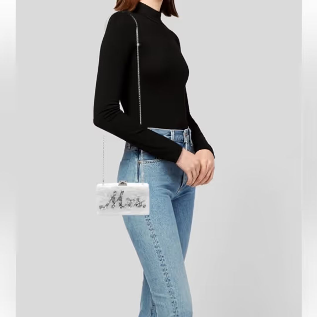 Mrs. Acrylic Shoulder/Clutch Bag Bridal #2