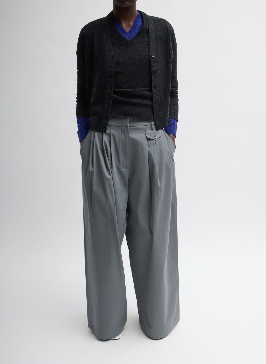 Bio Twill Triple Pleat Pant