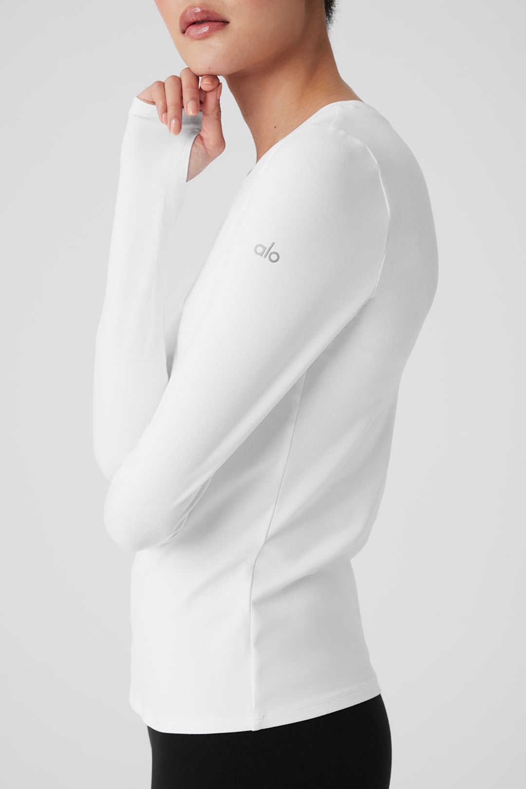 Alosoft Finesse Long Sleeve - White #5
