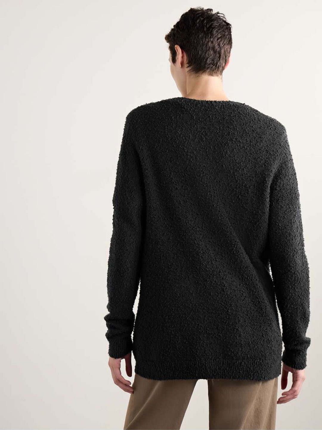 Krystal cotton-bouclé cardigan #4
