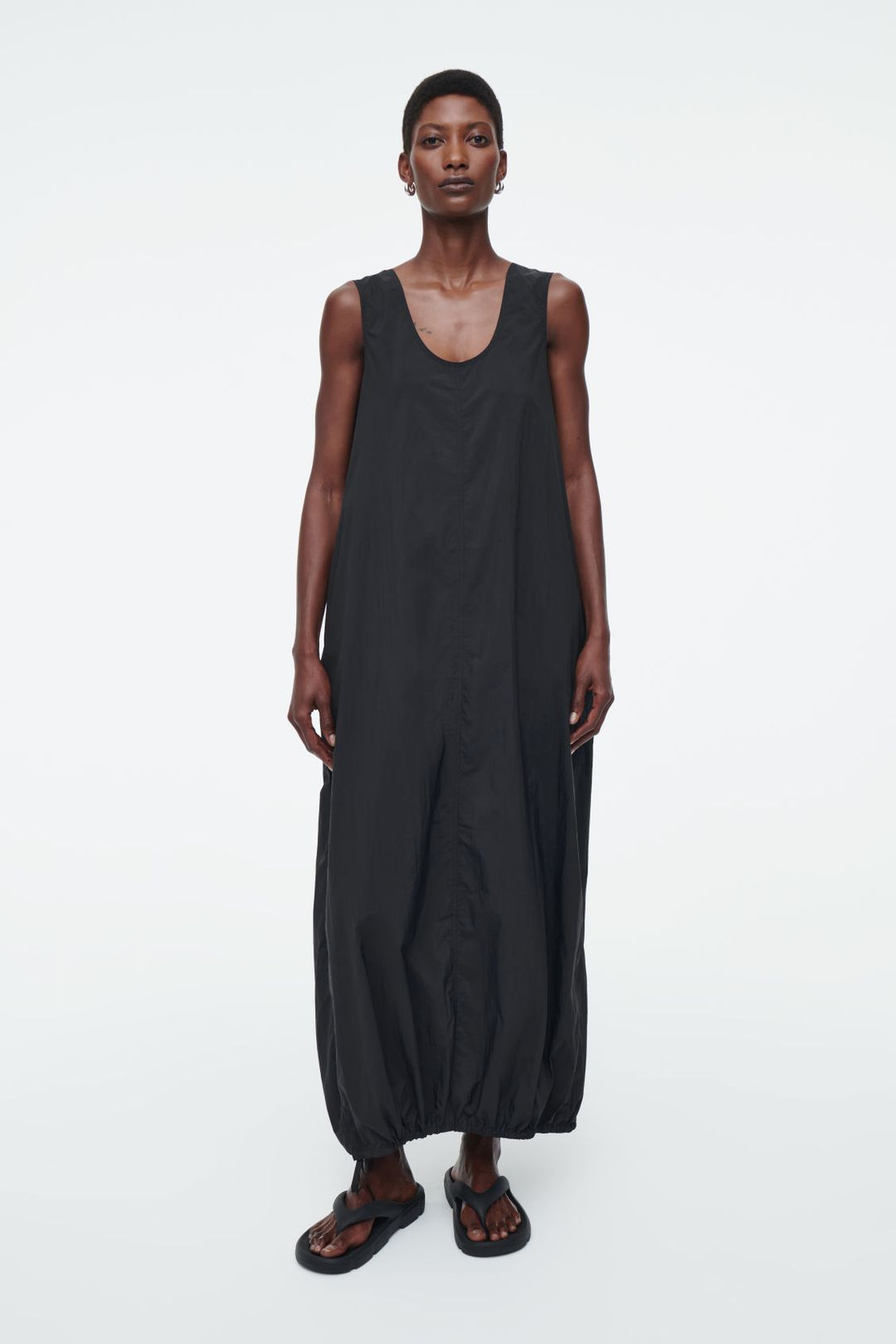 OVERSIZED PARACHUTE MAXI DRESS