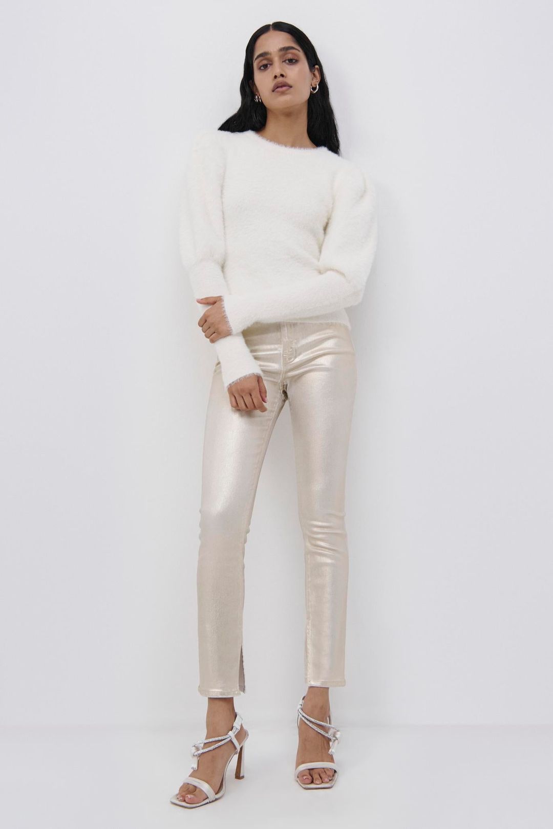 Levy Fuzzy Knit Pullover #3