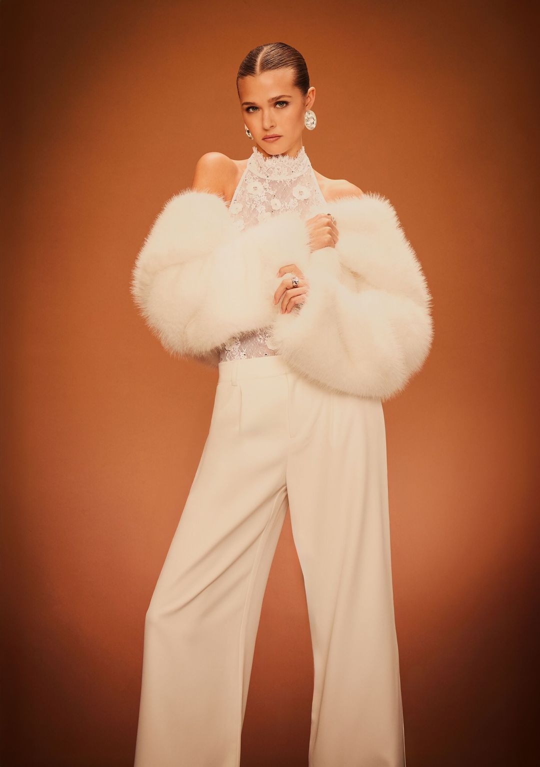 Saga Lace Embellished Bodysuit