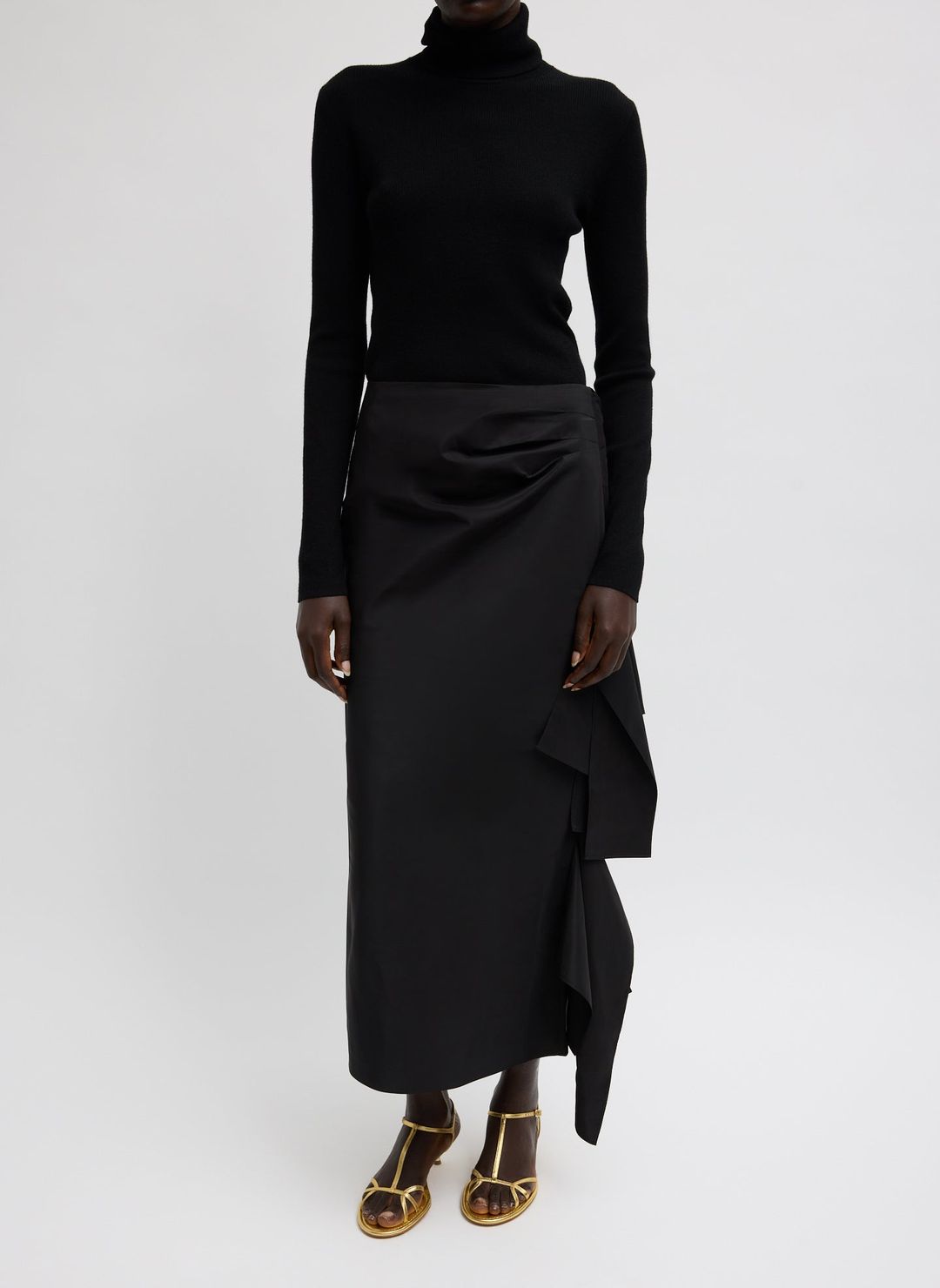 Italian Sporty Nylon Ribbon Skirt