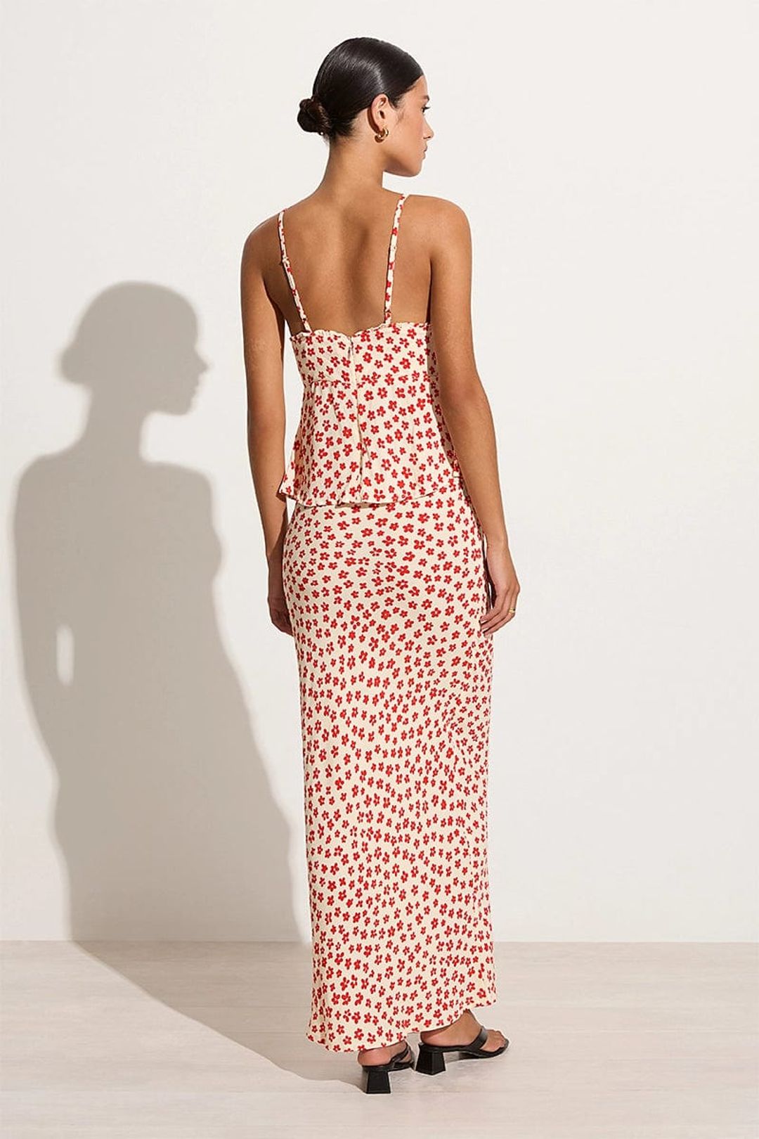 Sinem Skirt Gita Floral Red #4