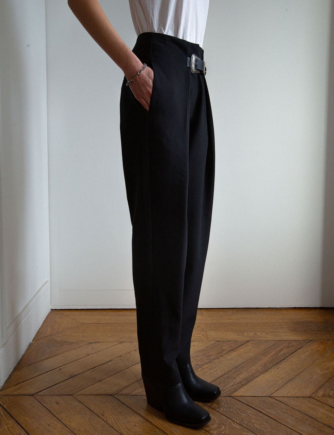 Luke Western Belt Pants #8