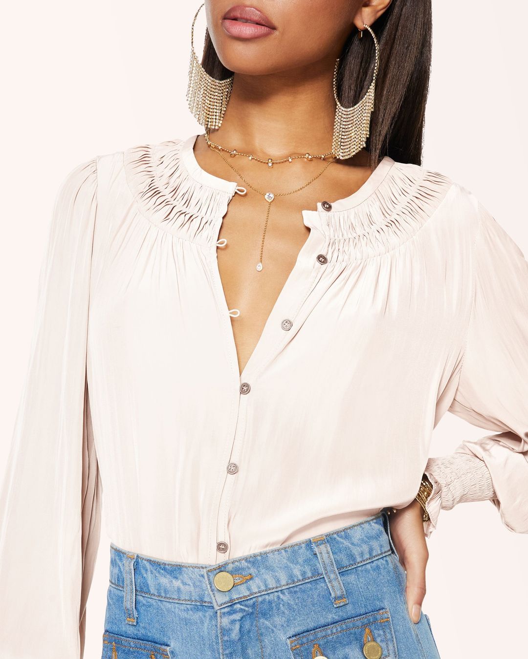 Isla Puff Sleeve Blouse #3