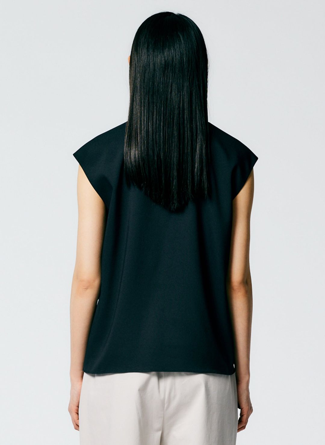 Chalky Drape Handkerchief Top #4