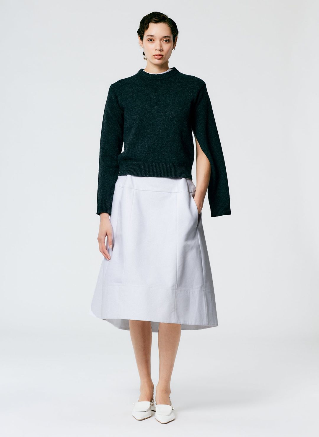 Soft Lambswool Shrunken Crewneck Pullover #9