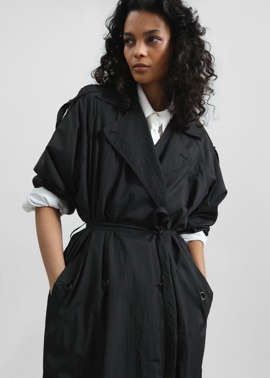 Tarnby Light Trench - Black #3