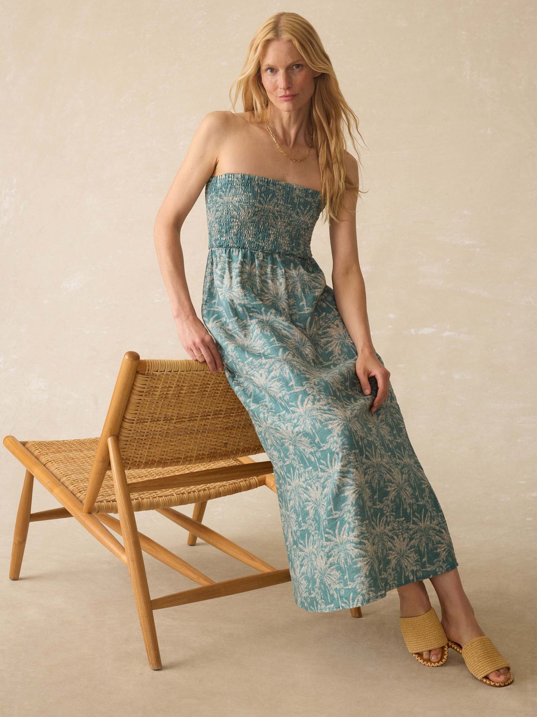 Sunrise Smocked Dress - Maui Tropics #4