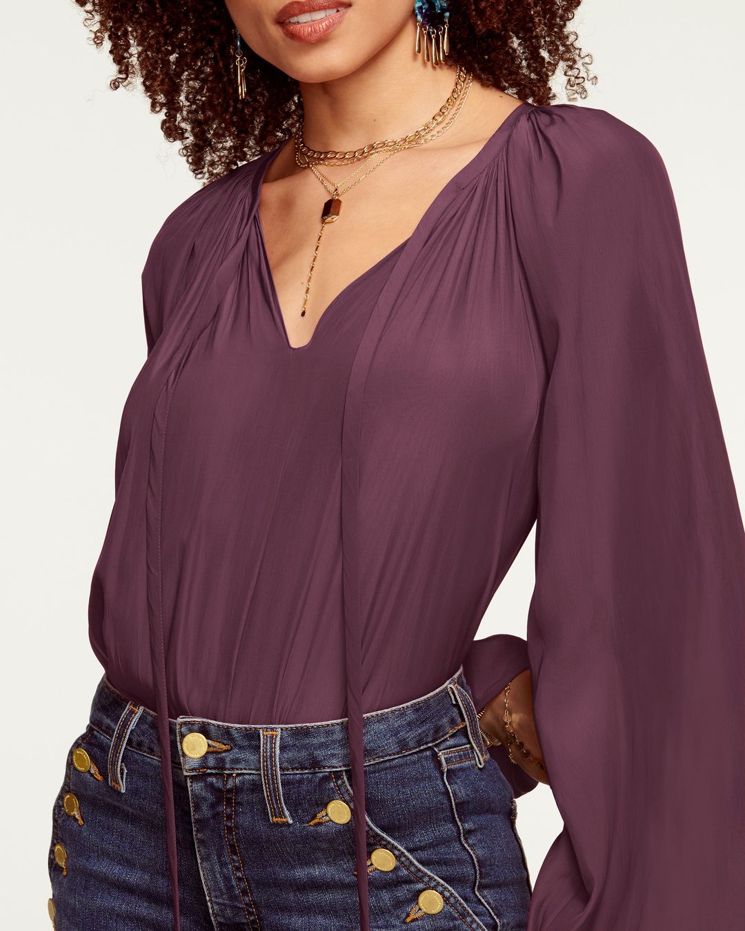 Paris Long Sleeve Blouse #19