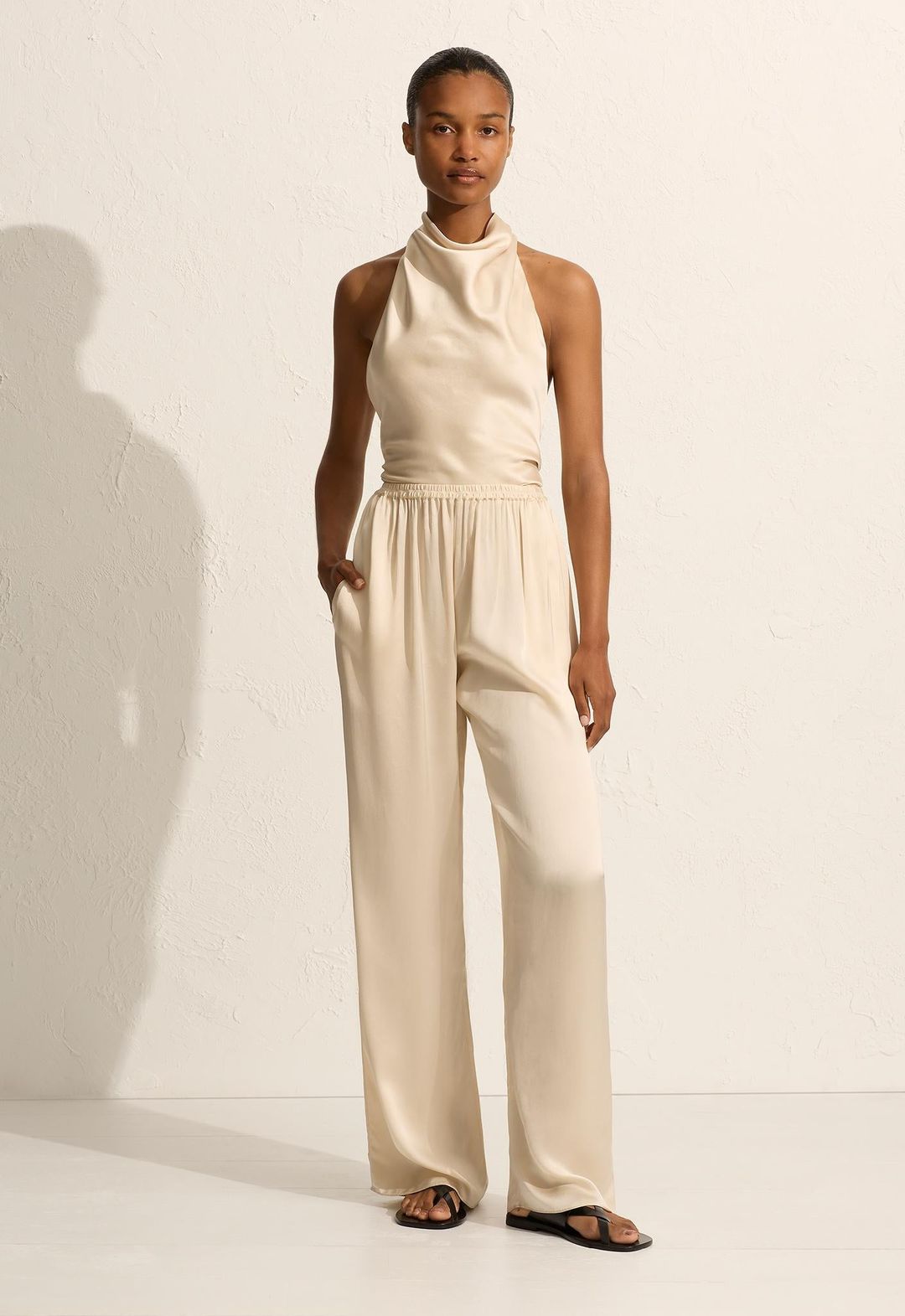 Relaxed Satin Pant #7