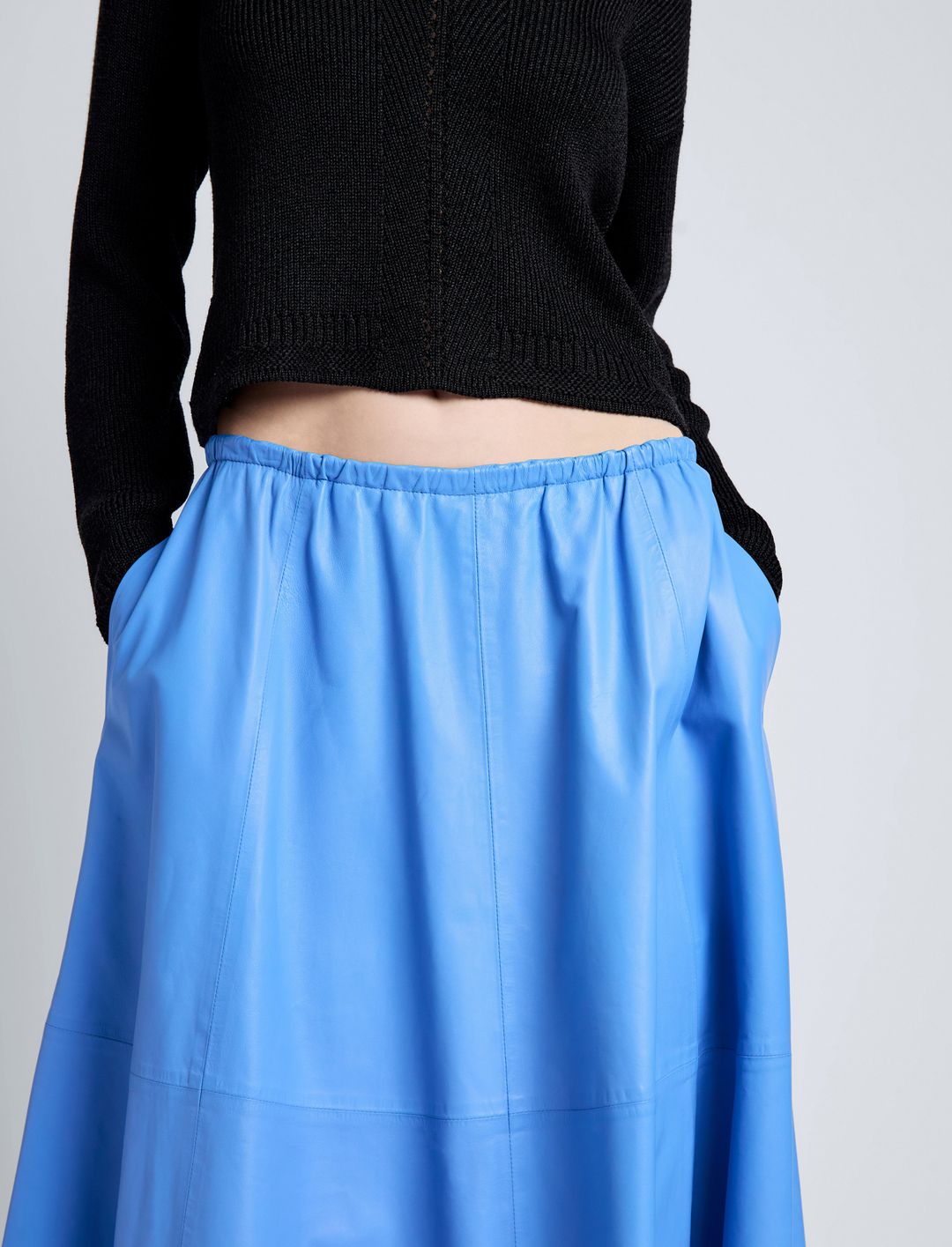 Cece Skirt in Lightweight Nappa #5
