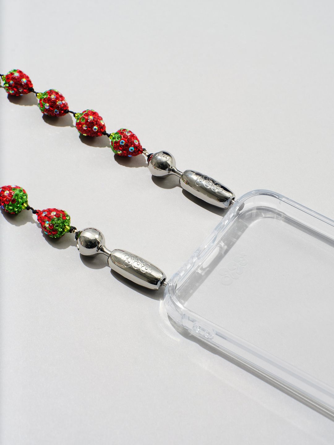 Strawberry Pave Wristlet #3