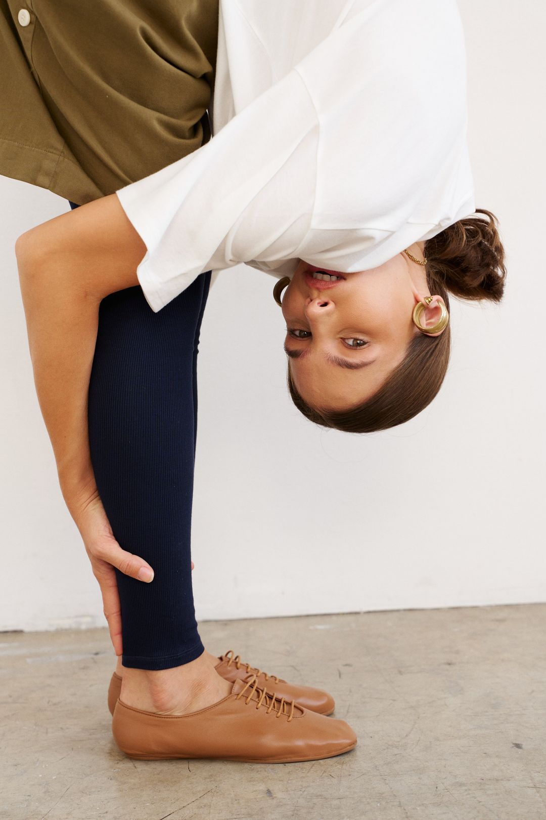 The Jazz Slipper in Camel