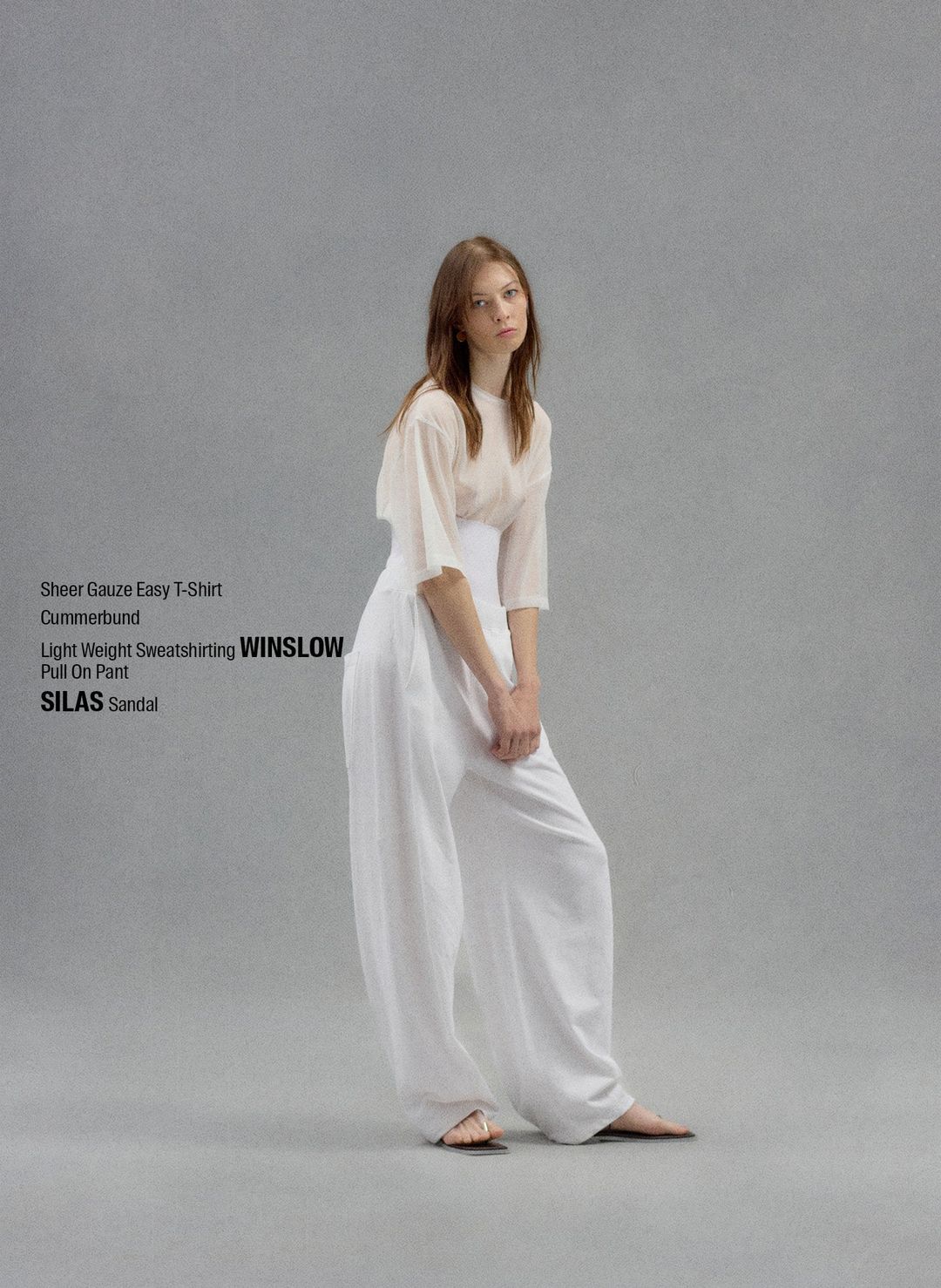 Sheer Gauze Easy T-Shirt #2