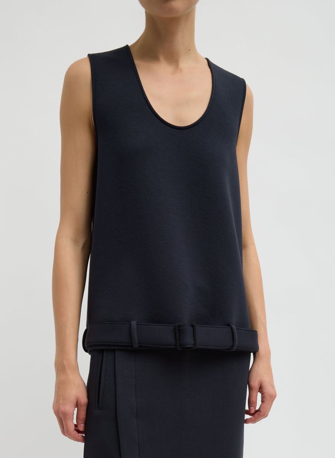 Bonded Viscose Tank Top