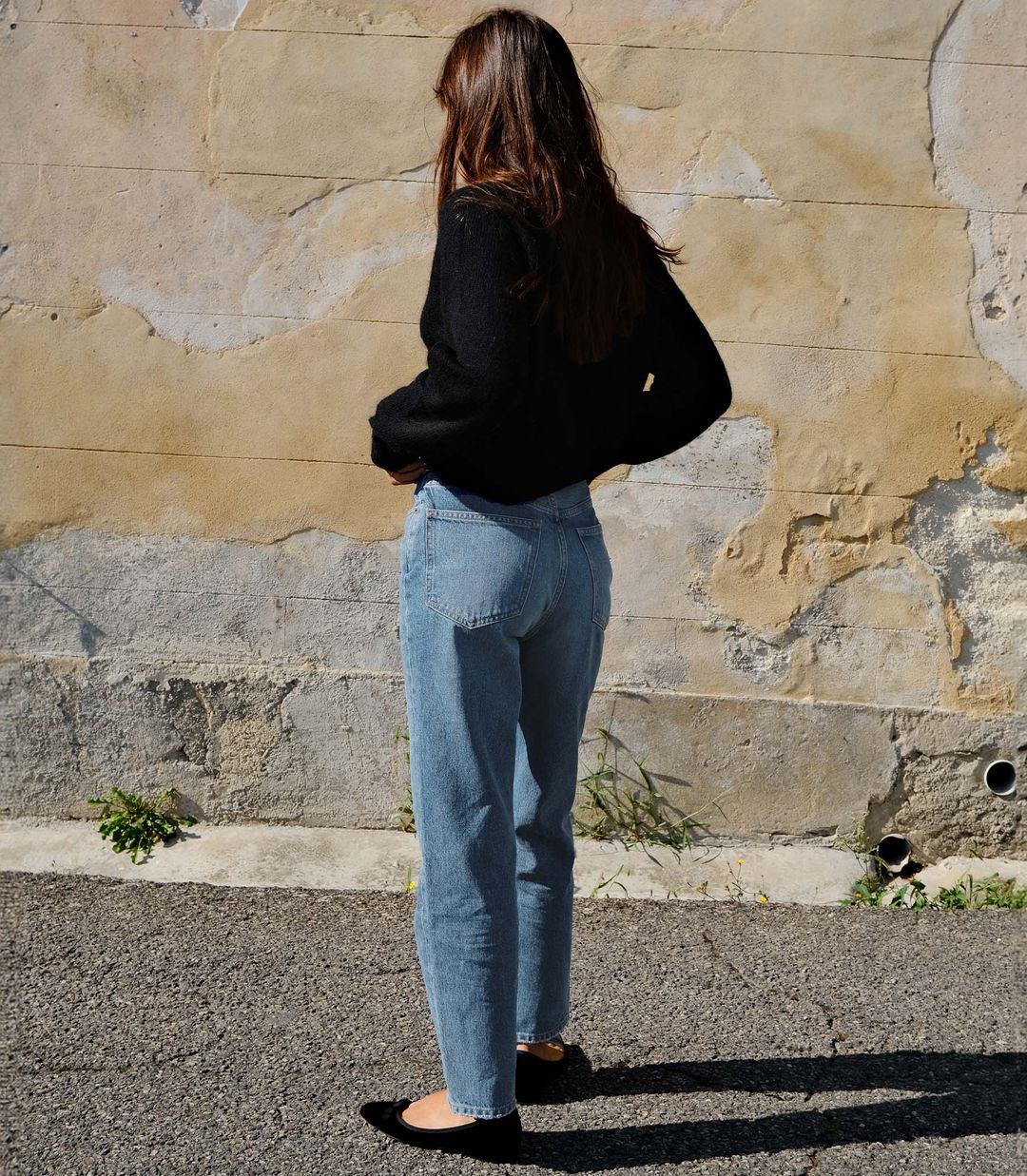 DIANA CROP JEAN -- MARILLET WASH #4