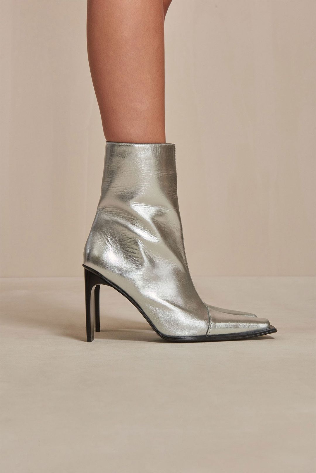 DITA BOOT - SHINY SILVER #4
