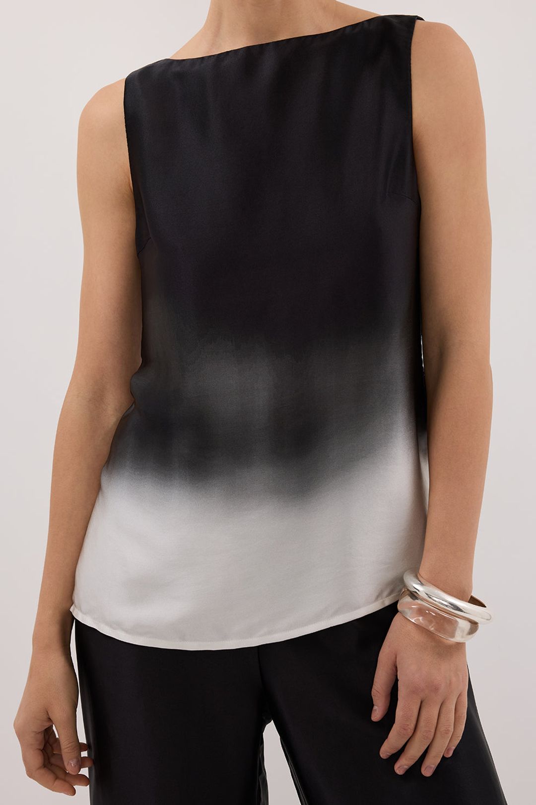 HUXLEY OMBRE SILK TOP #6