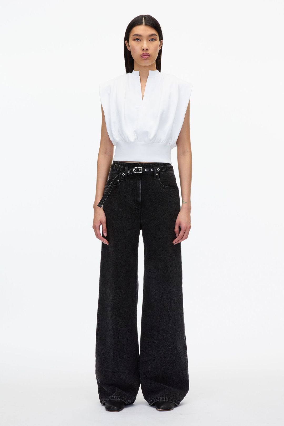 Sleeveless French Terry Top #6