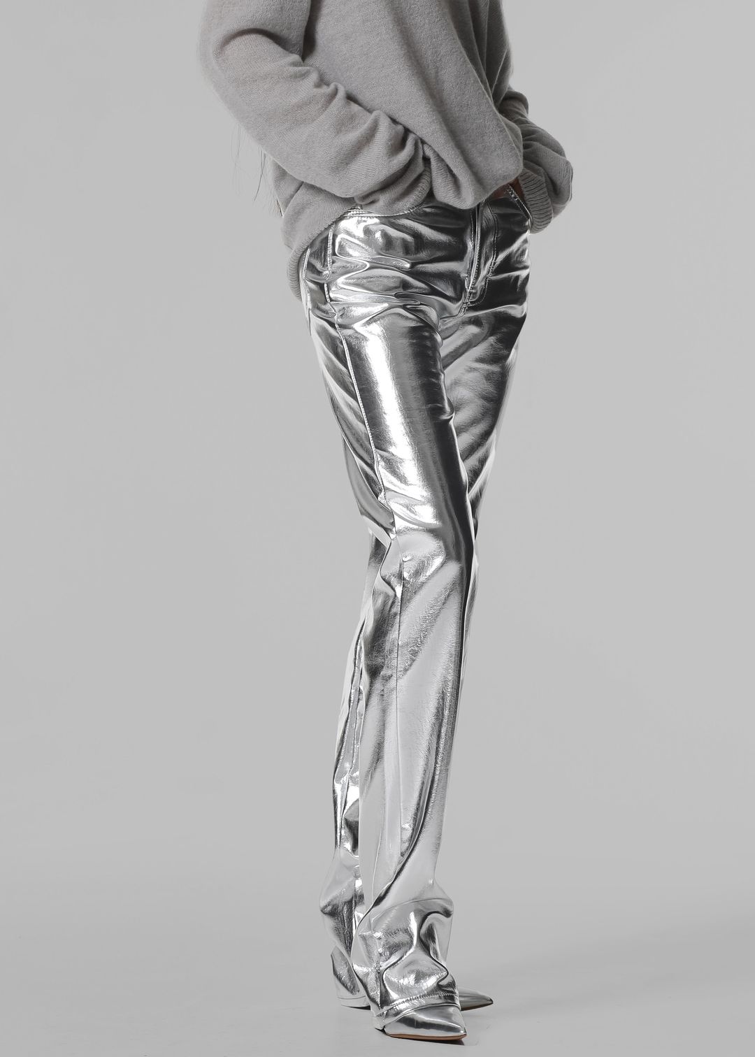 Jesse Aluminium Pants - Silver #13