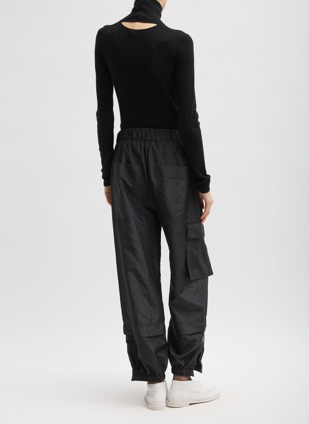 Crispy Nylon Wilt Pull On Jogger #2
