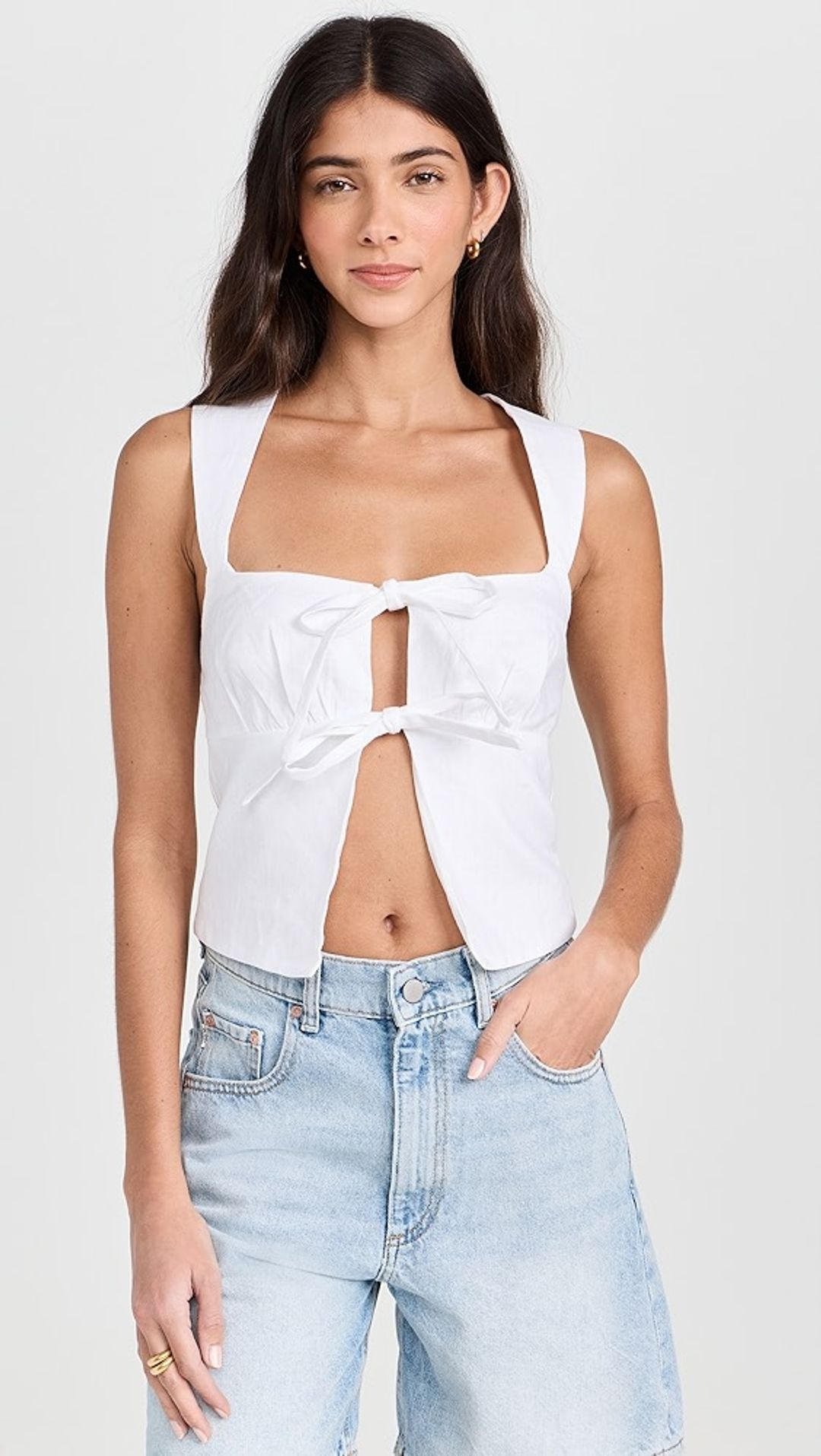 Azalea Linen Top