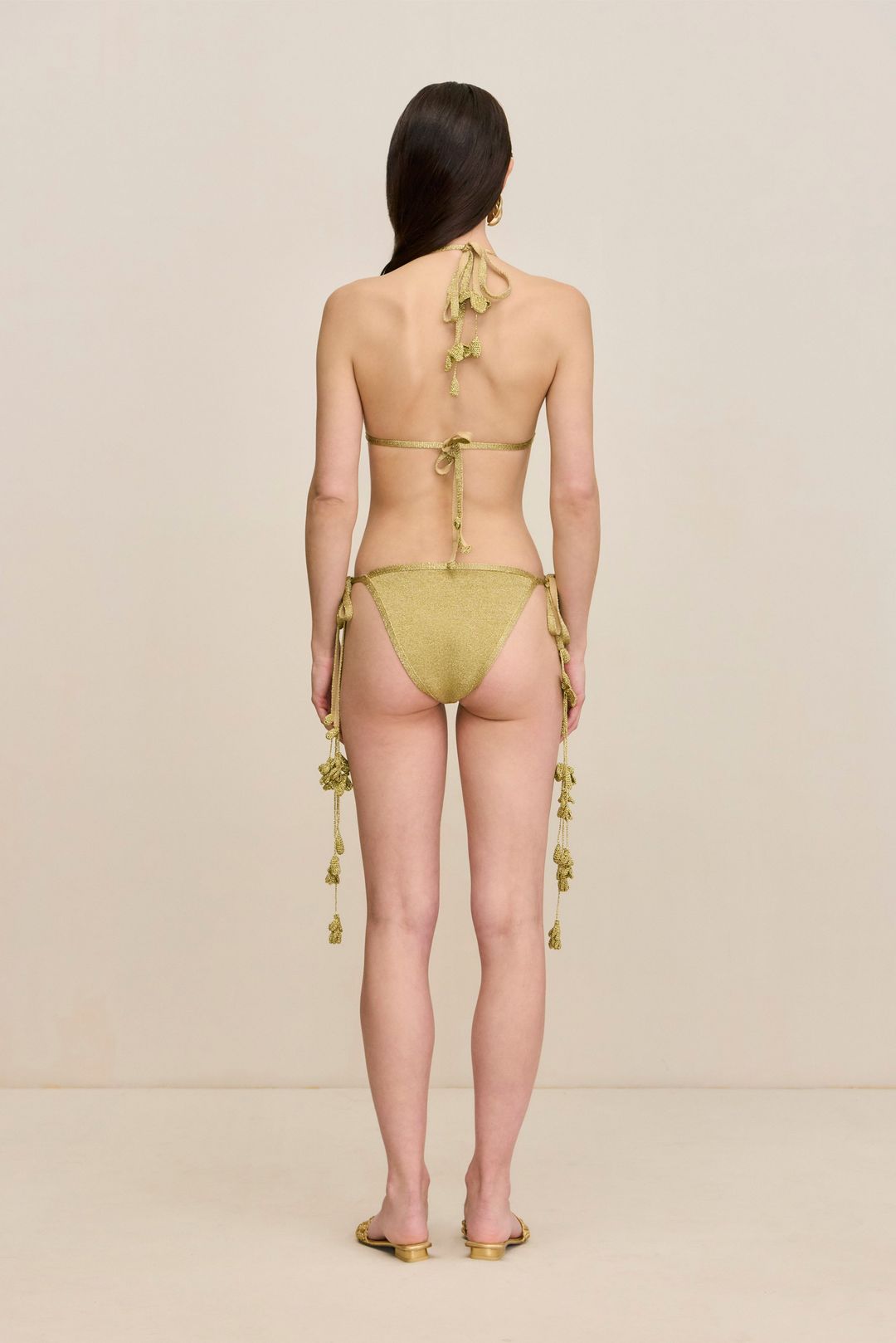 ALIA BIKINI TOP - GOLD #6